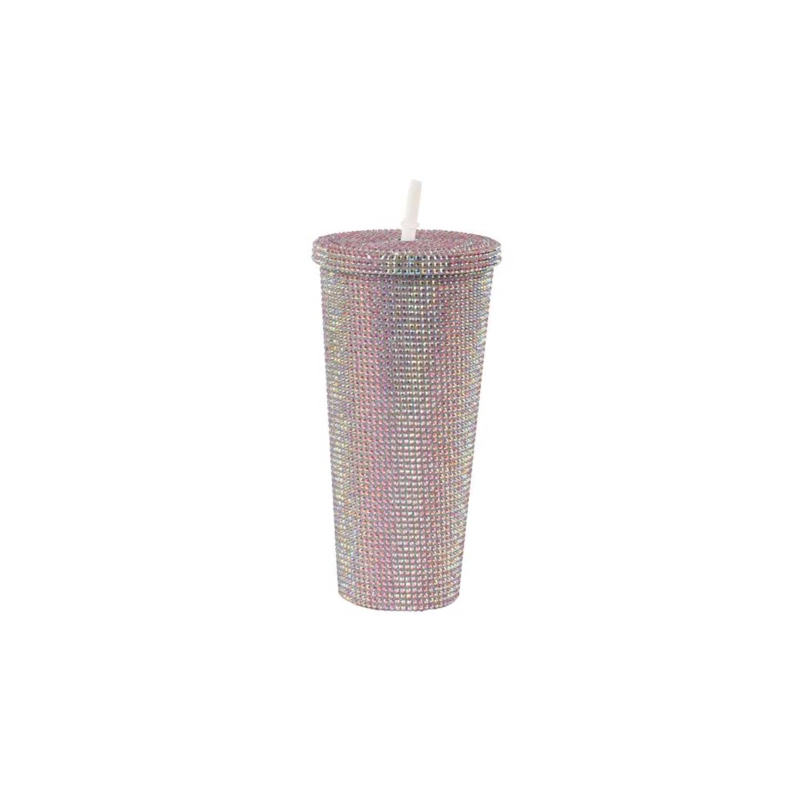 VASO TE RMICO GLITTER BOMBILLA - 1