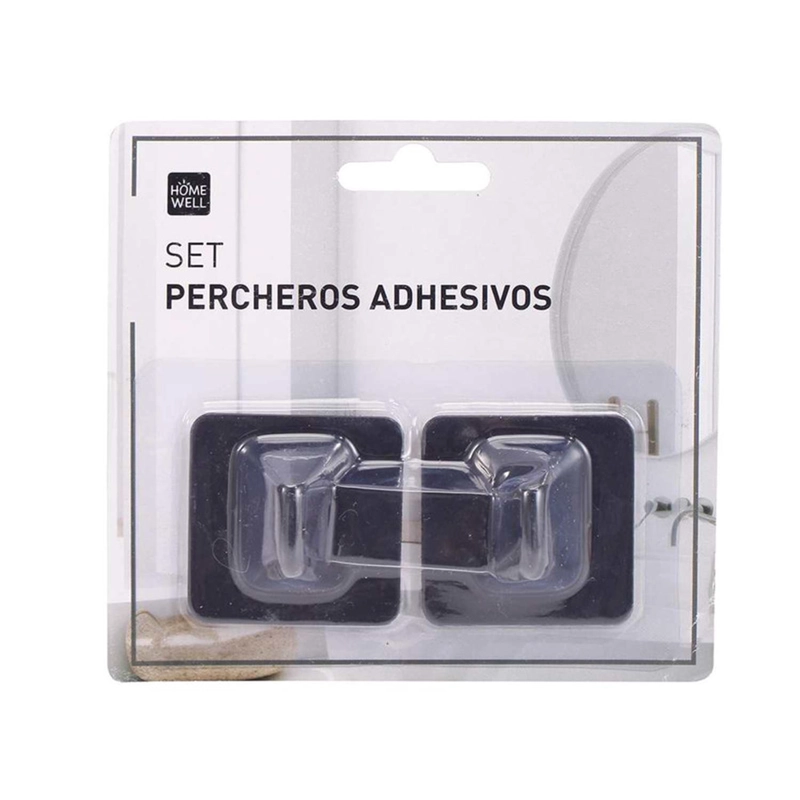 SET PERCHEROS ADHESIVOS HOMEWELL *2 - 2