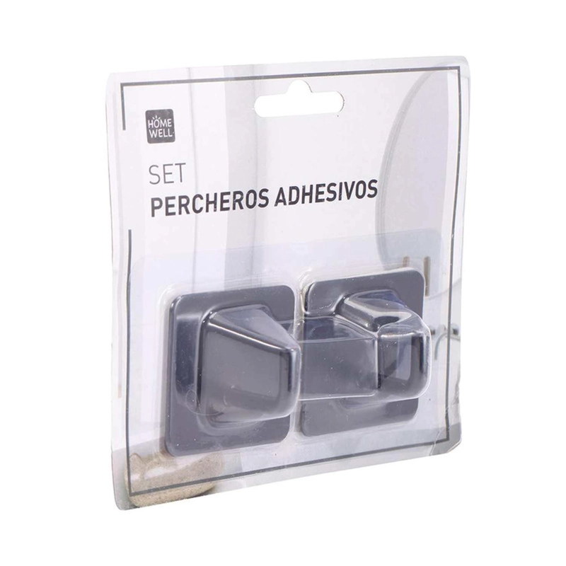 SET PERCHEROS ADHESIVOS HOMEWELL *2 - 3
