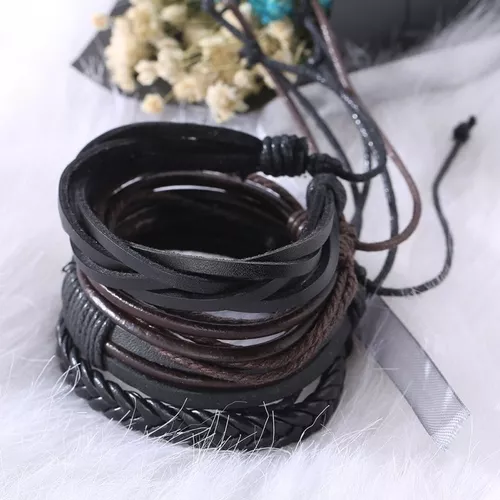 PULSERA ROYAL MADRIZ DE HOMBRE MUJER CUERO ELEGANTE JUVENIL - 2
