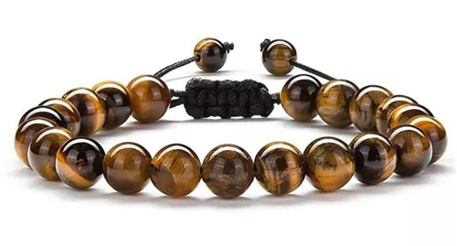 PULSERA DE OJO DE TIGRE AJUSTABLE JUVENIL HOMBRE Y MUJER - 1