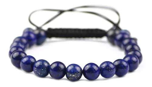 PULSERA DE PIEDRA LAPISLAZULI AJUSTABLE JUVENIL ROYAL MADRIZ - 1