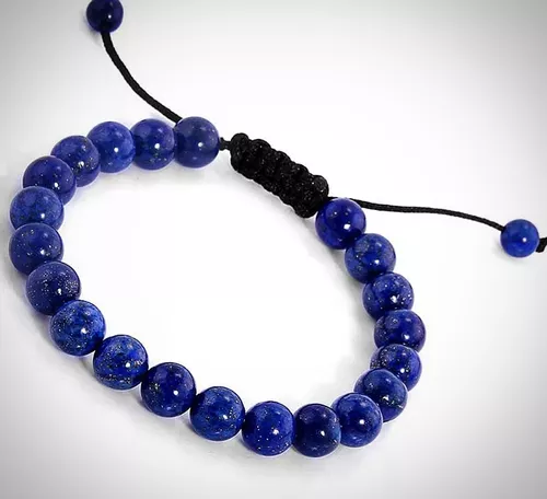 PULSERA DE PIEDRA LAPISLAZULI AJUSTABLE JUVENIL ROYAL MADRIZ - 2