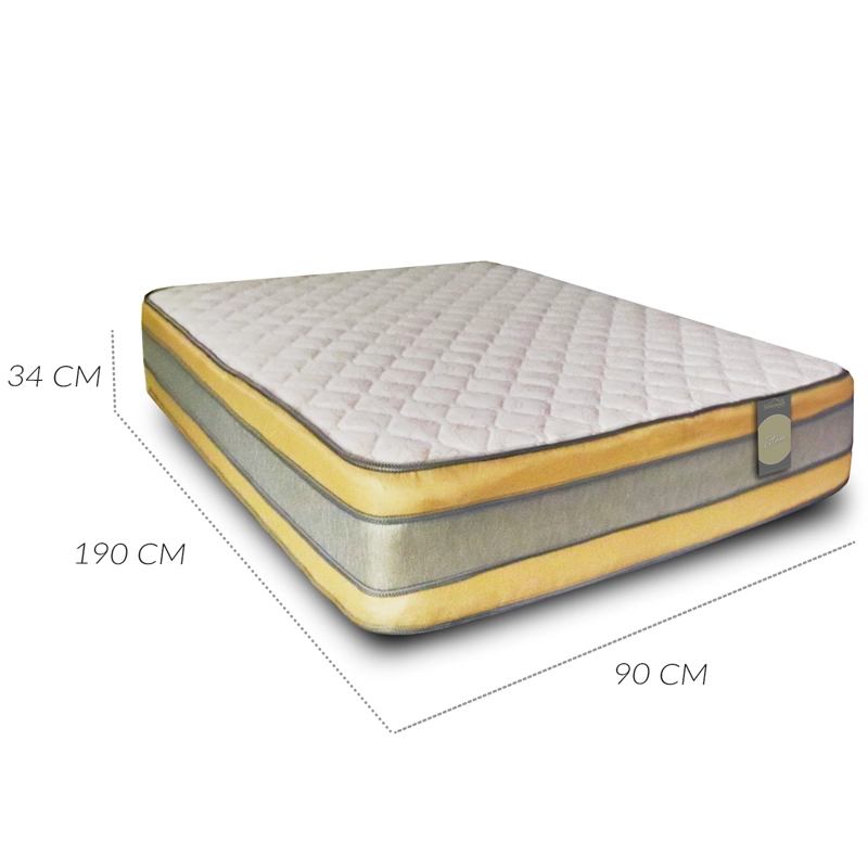 COLCHON RESORTE SLEEPWELL TITAN 1 PLAZA - 3