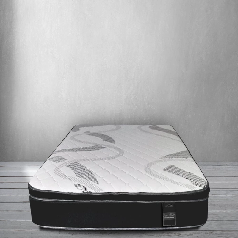 COLCHON RESORTE POCKET EUROTOP SLEEPWELL ONESIDE 1,5 PLAZA - 4