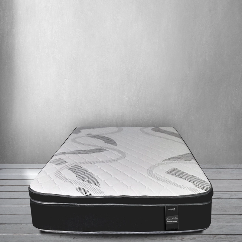 COLCHON SLEEPWELL EUROTOP ONESIDE 1 PLAZA BOX - 4