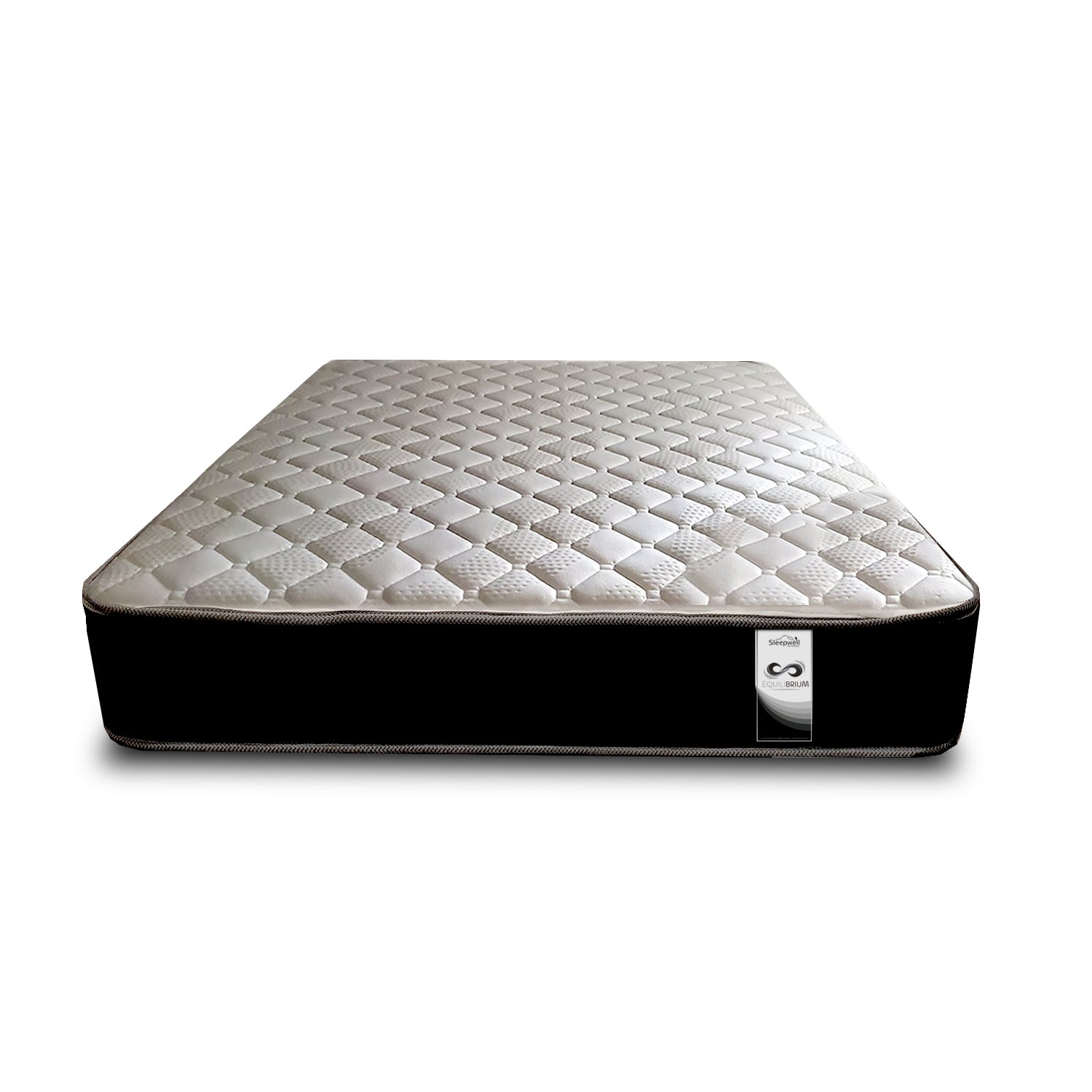 COLCHÓN SLEEPWELL 1 PLAZA RESORTE EQUILIBRIUM BOX - 1