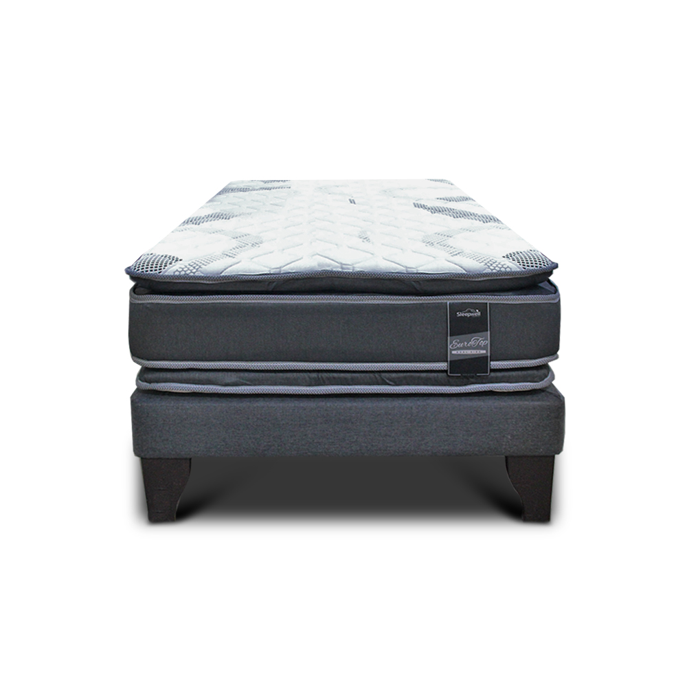 CAMA EUROTOP DUAL SIDE 1 PLAZA BOX - 1
