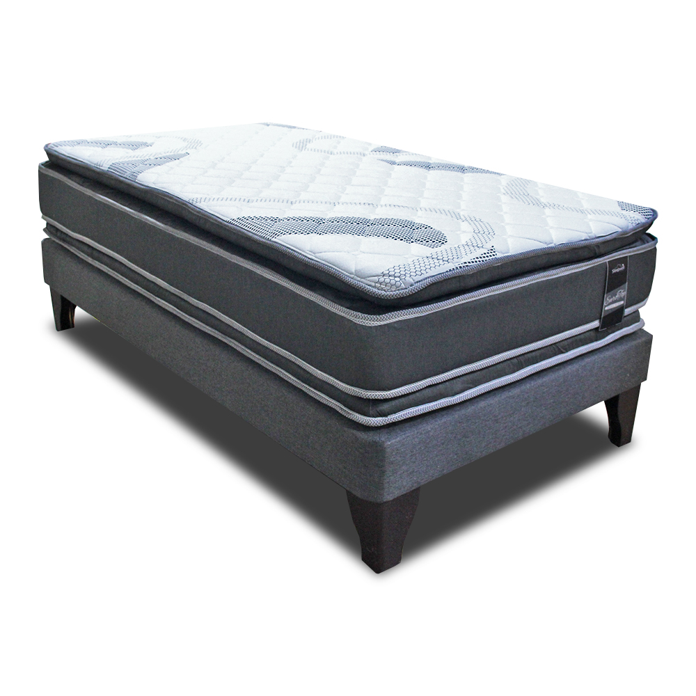 CAMA EUROTOP DUAL SIDE 1 PLAZA BOX - 2