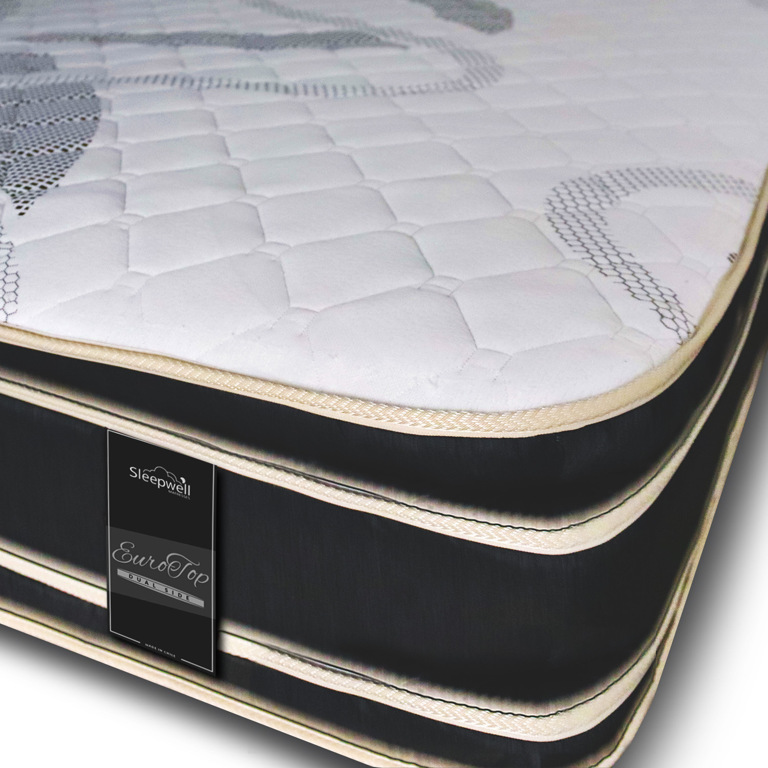 CAMA EUROTOP DUAL SIDE 1 PLAZA BOX - 5