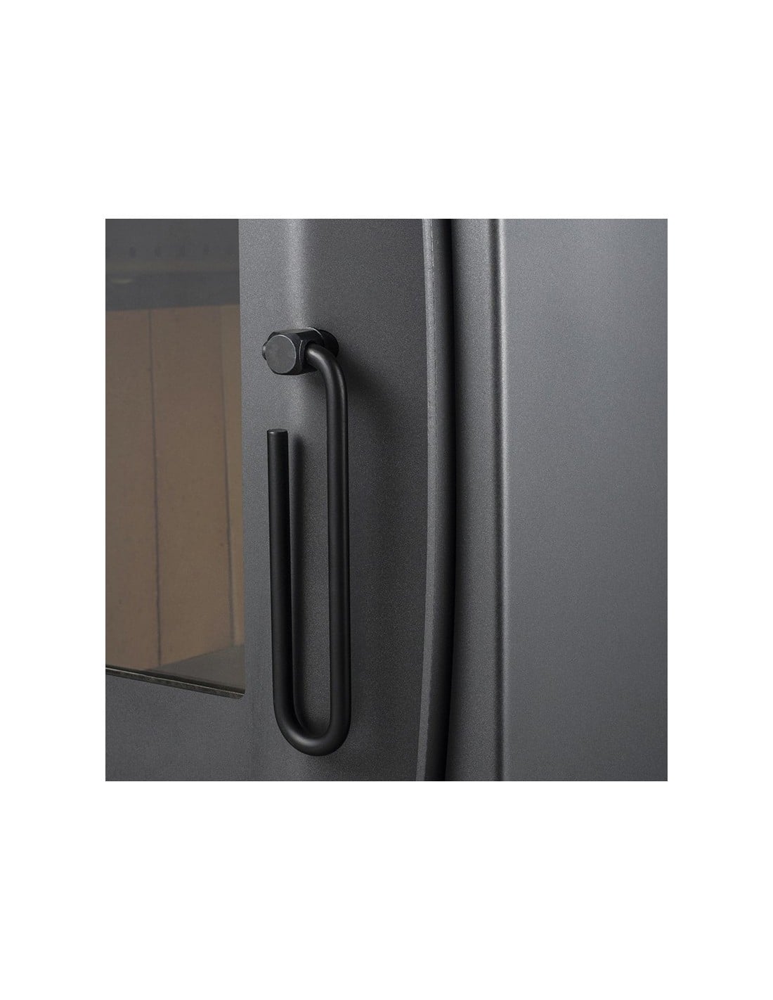 COMBO CALEFACTOR LEÑA AMESTI NORDIC450 + KITINST6' + SETMURO GRIS - 9
