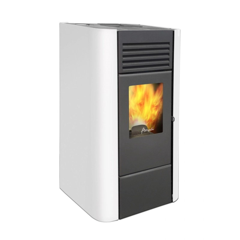 CALEFACTOR A PELLET MILANO BLANCO AMESTI - 1