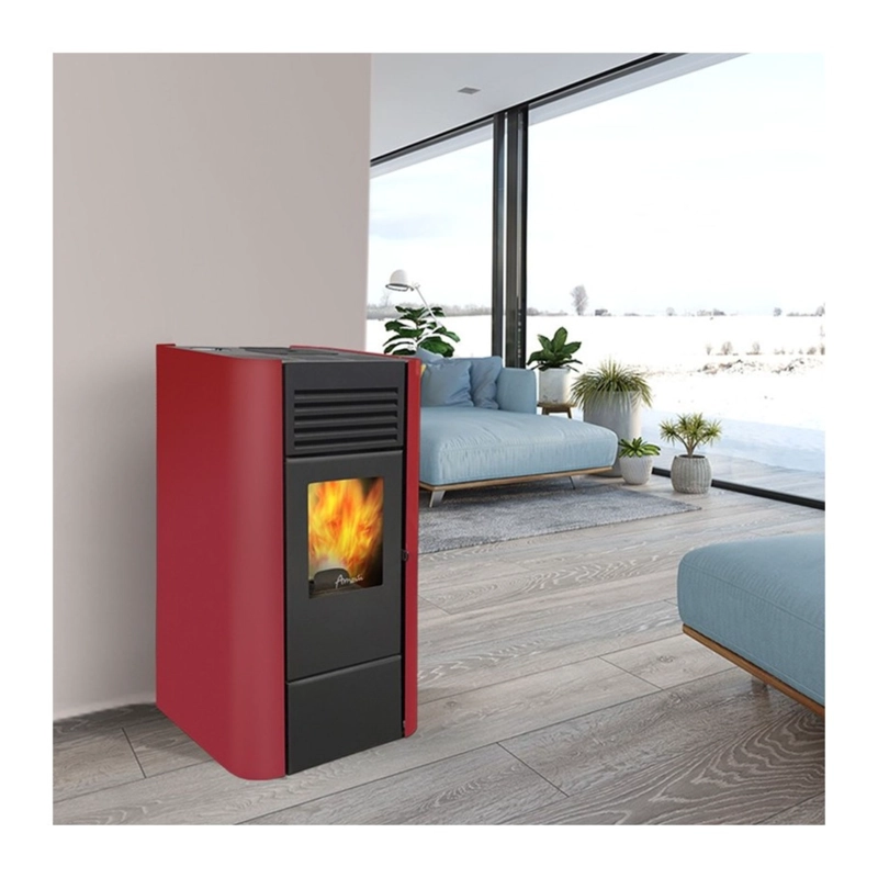 CALEFACTOR A PELLET MILANO BLANCO AMESTI - 6