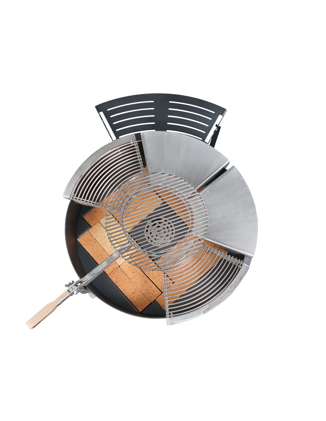 PARRILLA A CARBON AMESTI JAUKE PREMIUM - 4