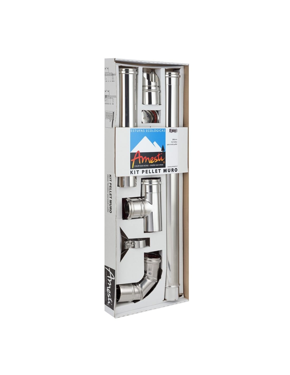 KIT DE INSTALACION PELLET MURO - 1
