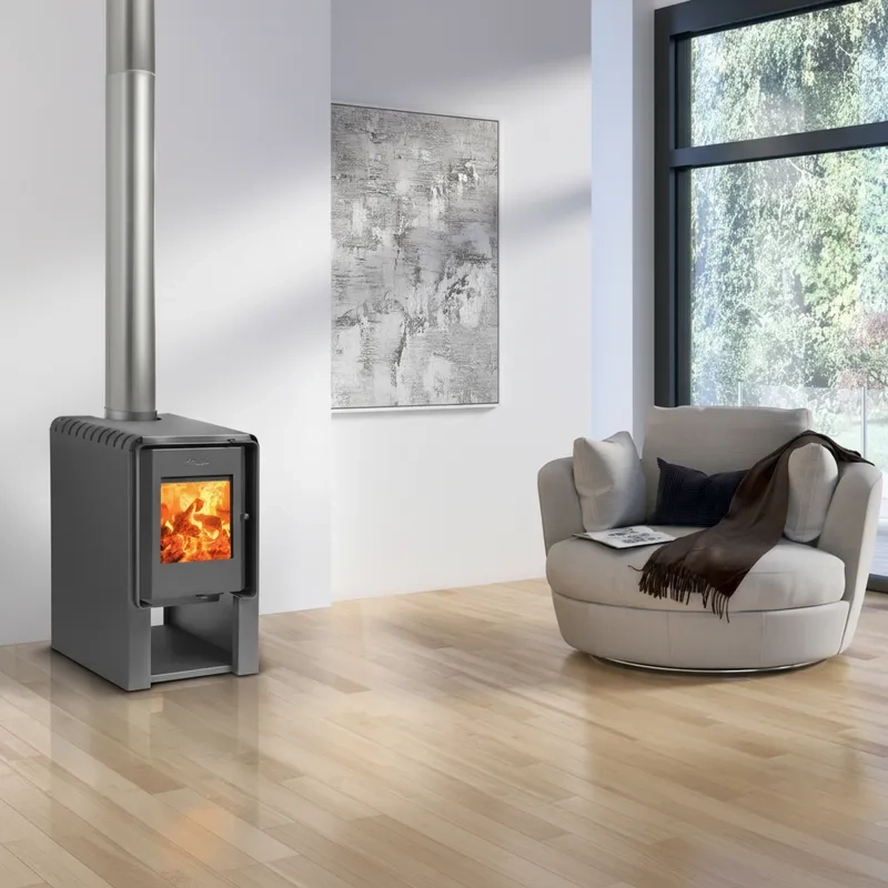 CALEFACTOR A LEÑA AMESTI SCANTEK 350 - 4
