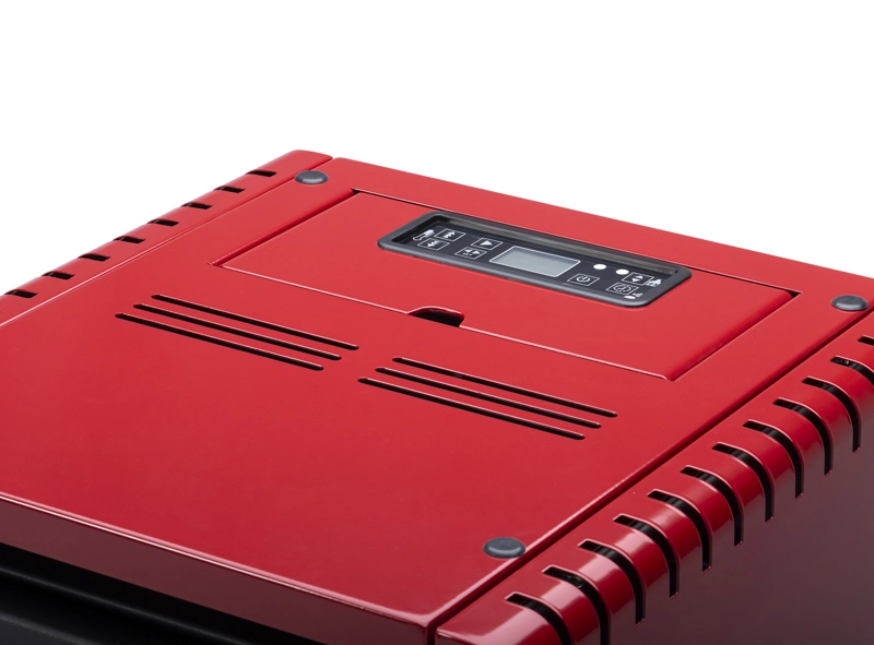 CALEFACTOR A PELLET AMESTI ITALY 6100 EN COLOR ROJO - 5