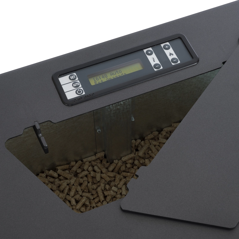 CALEFACTOR A PELLET AMESTI ITALY 8100 PLUS ROJO - 2