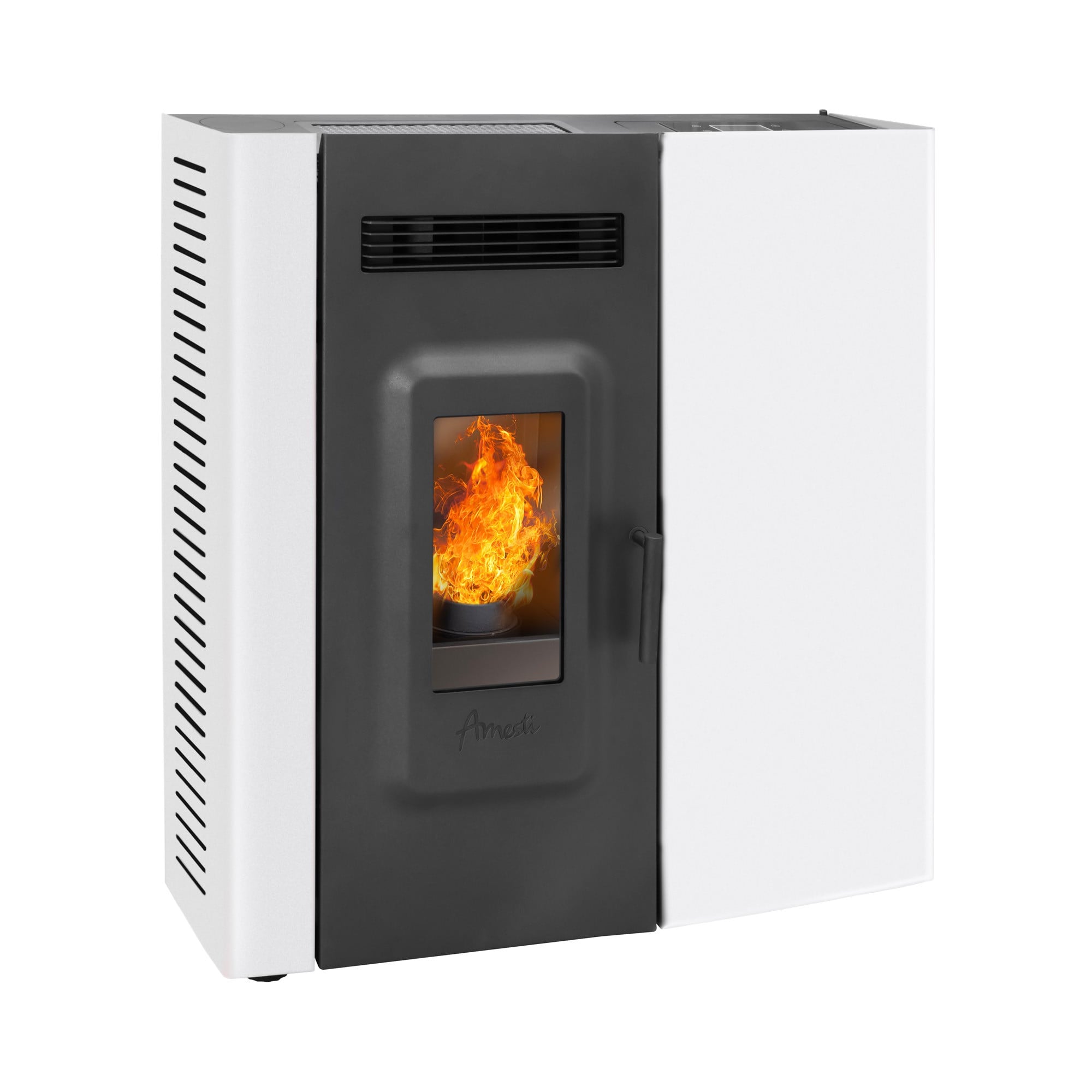 CALEFACTOR A PELLET SLIM 9000 BLANCO - 1