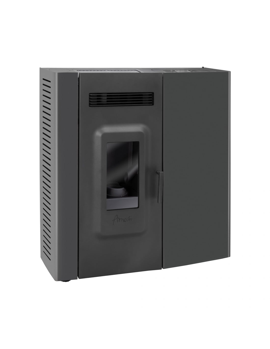 CALEFACTOR A PELLET SLIM 9000 NEGRO - 4