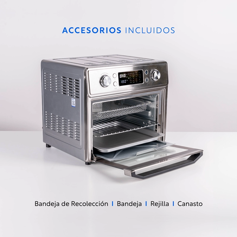 Freidora de Aire Horno Air Fryer Gourmet Pro 20 L EasyWays - 5