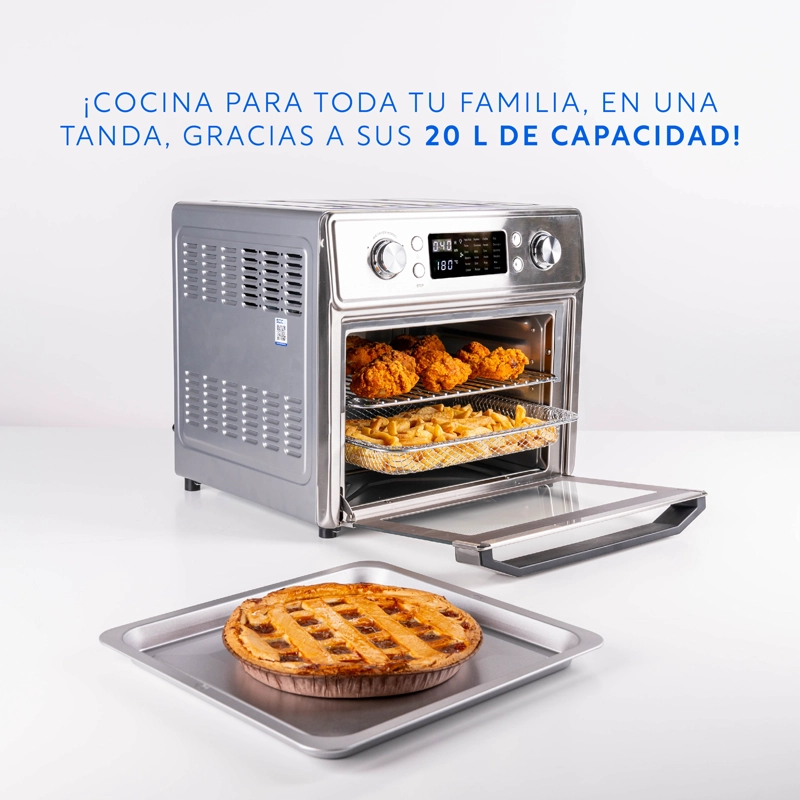 Freidora de Aire Horno Air Fryer Gourmet Pro 20 L EasyWays - 7