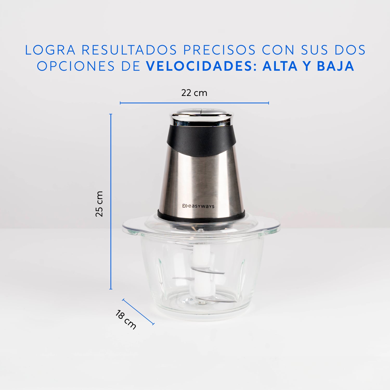 PICADORA POWER CUTTER 1,2 L EASYWAYS - 7