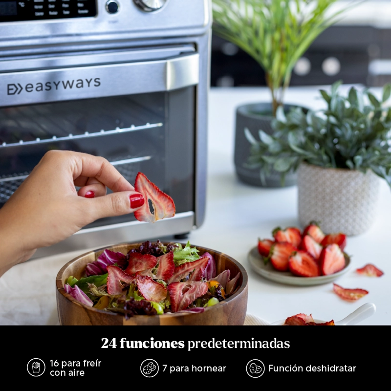 HORNO FREIDORA DE AIRE AIR FRYER GOURMET PRO 20 L EASYWAYS - 5