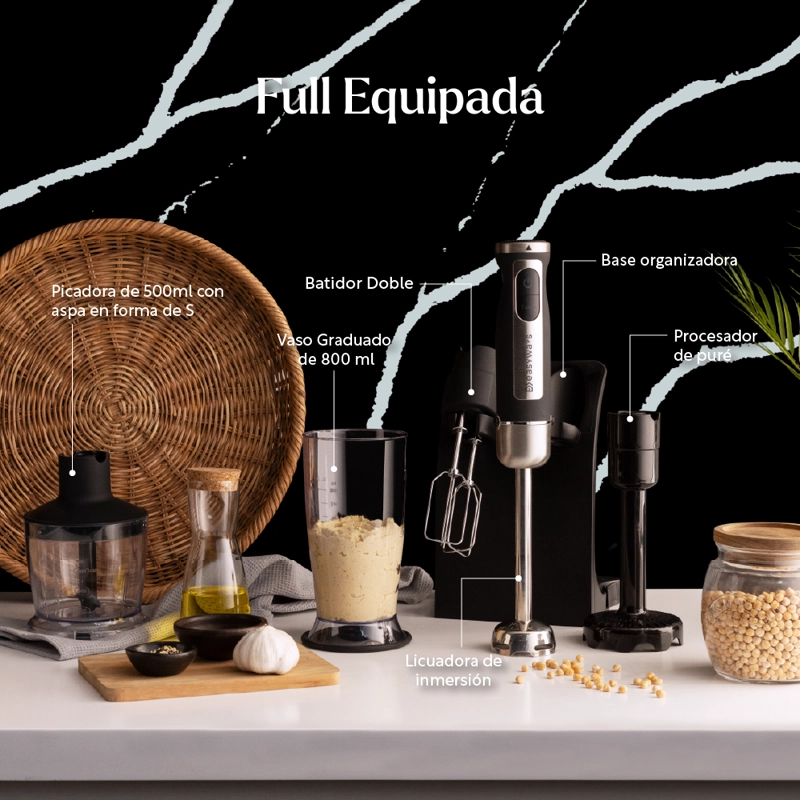 BATIDORA DE INMERSIÓN MINIPIMER FULL 6 ACCESORIOS EASYWAYS - 5