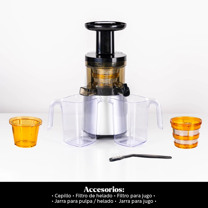 PRENSADORA DE JUGO EN FRÍO SLOW JUICER PRO EASYWAYS - 7