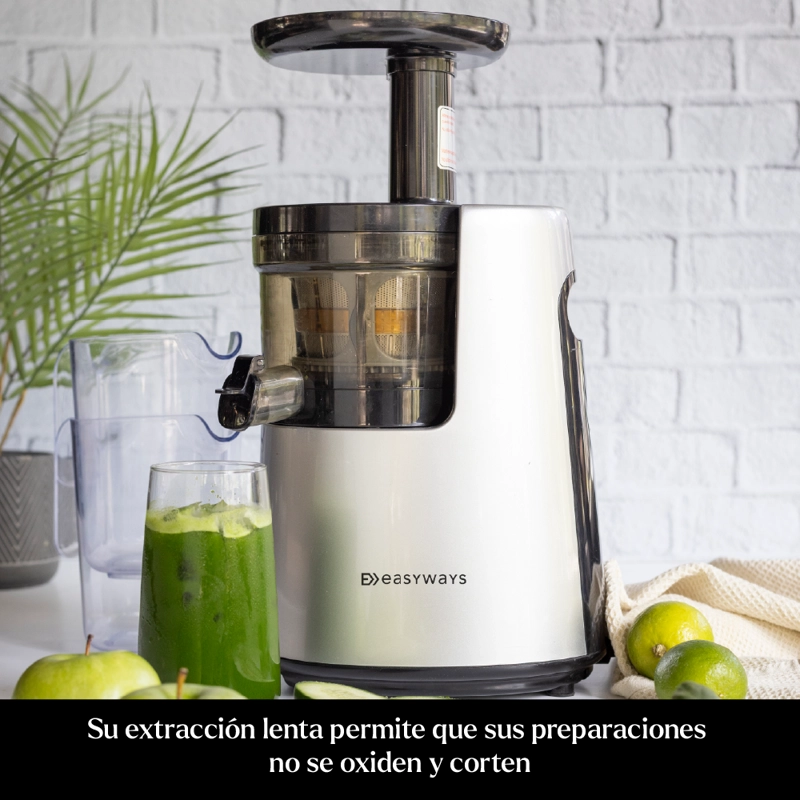 PRENSADORA DE JUGO EN FRÍO SLOW JUICER PRO EASYWAYS - 8