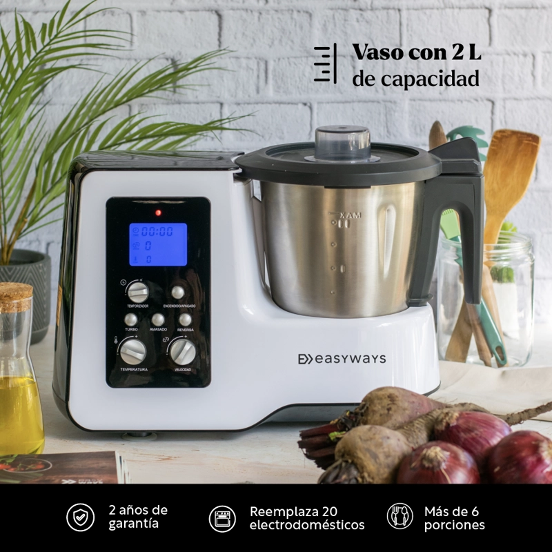 ROBOT DE COCINA KITCHEN PRO 2 L EASYWAYS - 4