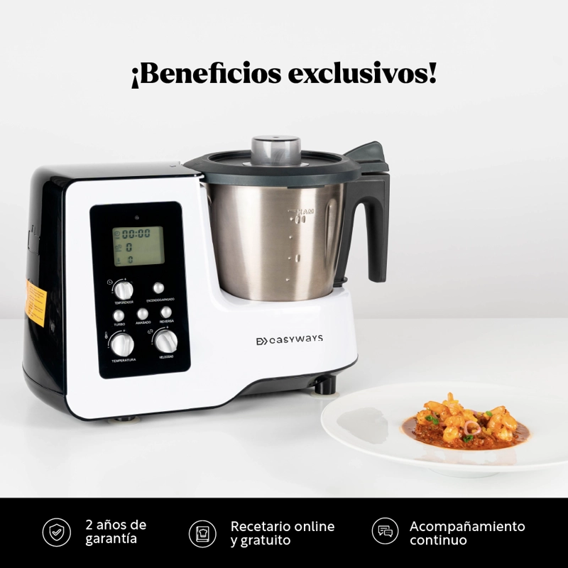 ROBOT DE COCINA KITCHEN PRO 2 L EASYWAYS - 7