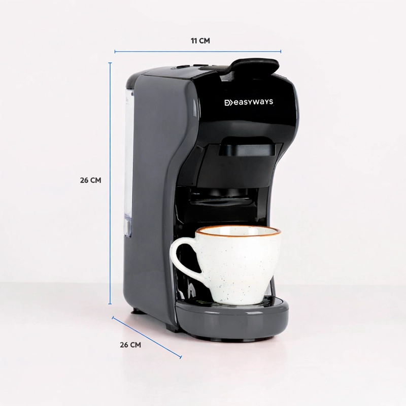 CAFETERA MILANO COFFEE 3 EN 1 GRIS EASYWAYS - 5