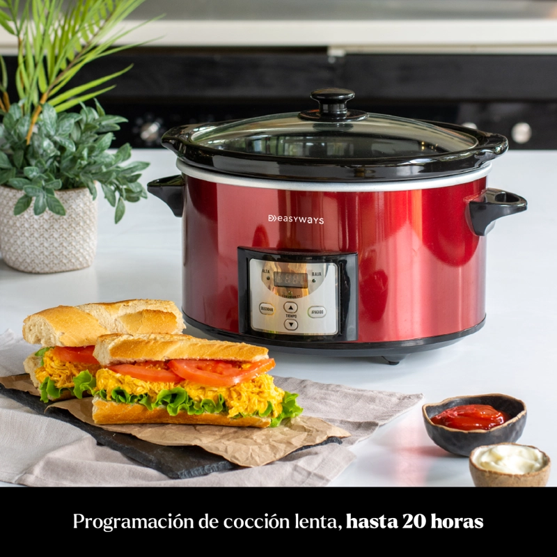 OLLA DE COCCIÓN LENTA SLOW POT MINI 3.8 L EASYWAYS - 4
