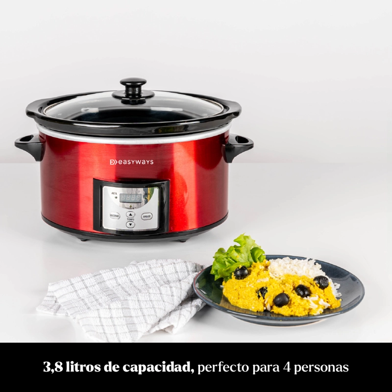 OLLA DE COCCIÓN LENTA SLOW POT MINI 3.8 L EASYWAYS - 5