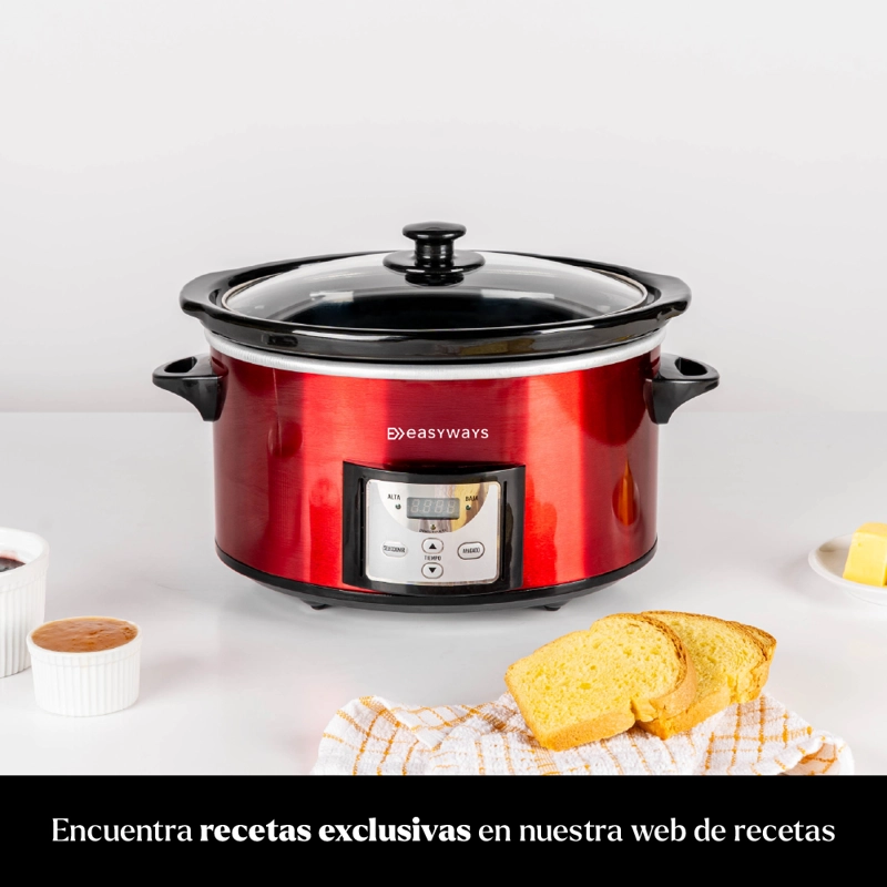 OLLA DE COCCIÓN LENTA SLOW POT MINI 3.8 L EASYWAYS - 6
