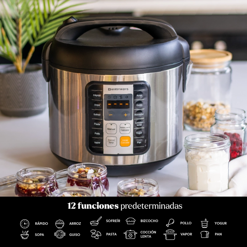 OLLA DE COCCIÓN MULTICOOKER PRO 5,5 L EASYWAYS - 4