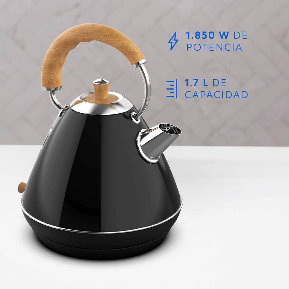 HERVIDOR DESIGN NEGRO 1,7 L EASYWAYS - 7