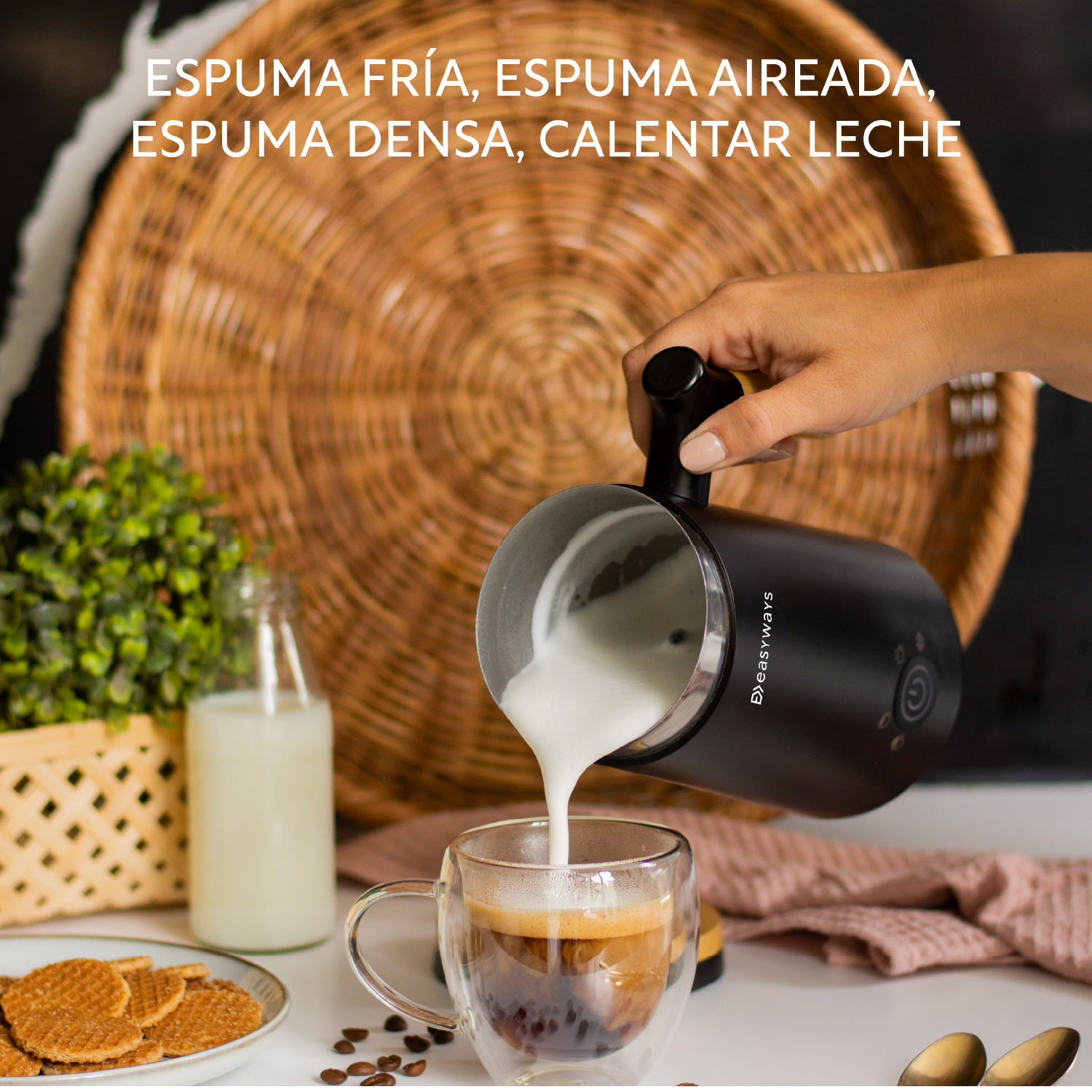 ESPUMADOR DE LECHE MILANO MILK EASYWAYS - 4
