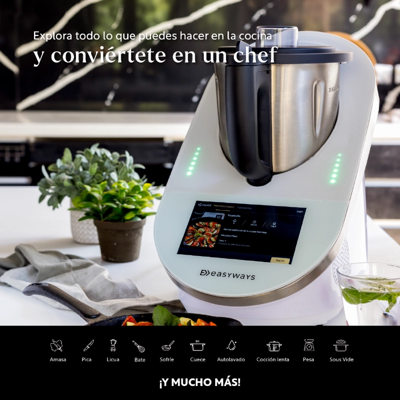 ROBOT DE COCINA KITCHEN SUPER CONNECT 2 L EASYWAYS - 7