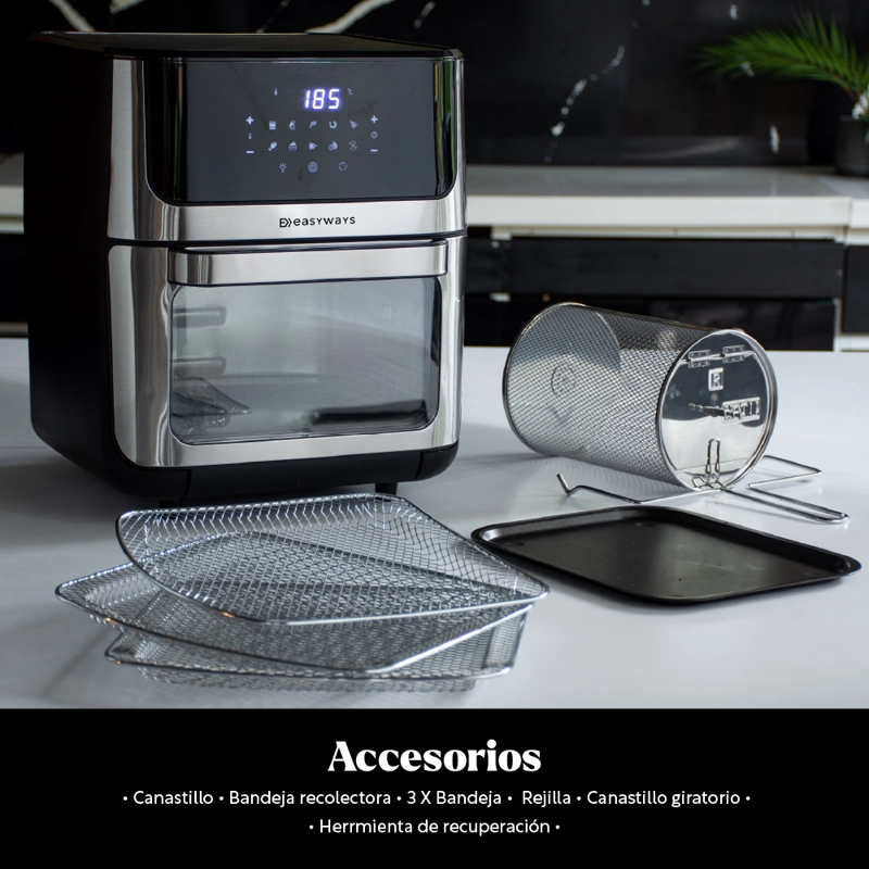 Freidora de Aire Horno Air Fryer Plus Lite 12 L EasyWays - 3