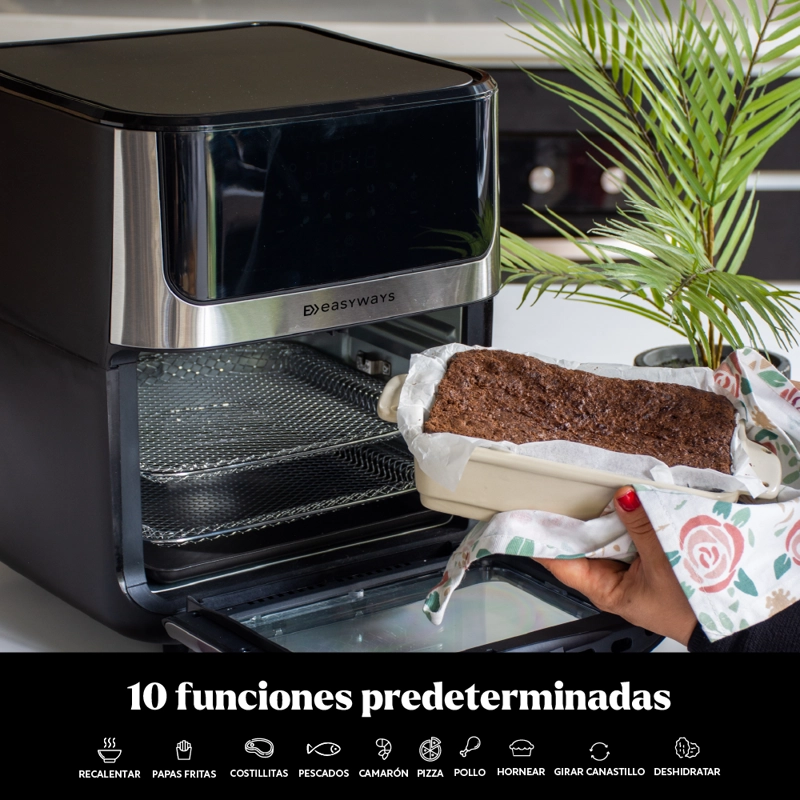 Freidora de Aire Horno Air Fryer Plus Lite 12 L EasyWays - 6