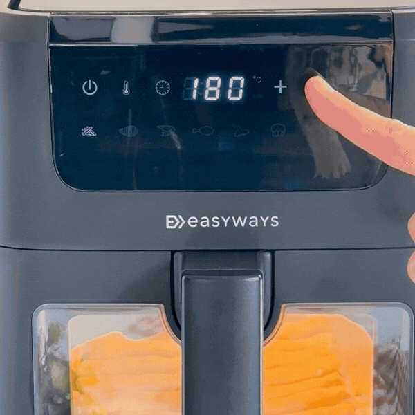 FREIDORA DE AIRE AIR FRYER CHIC PRIME 5 L CON VISOR EASYWAYS - 3