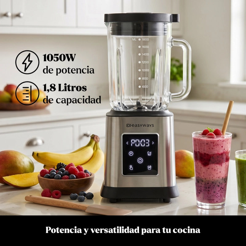 LICUADORA POWERBLEND 1,8 LITROS EASYWAYS + VASO TO GO - 3
