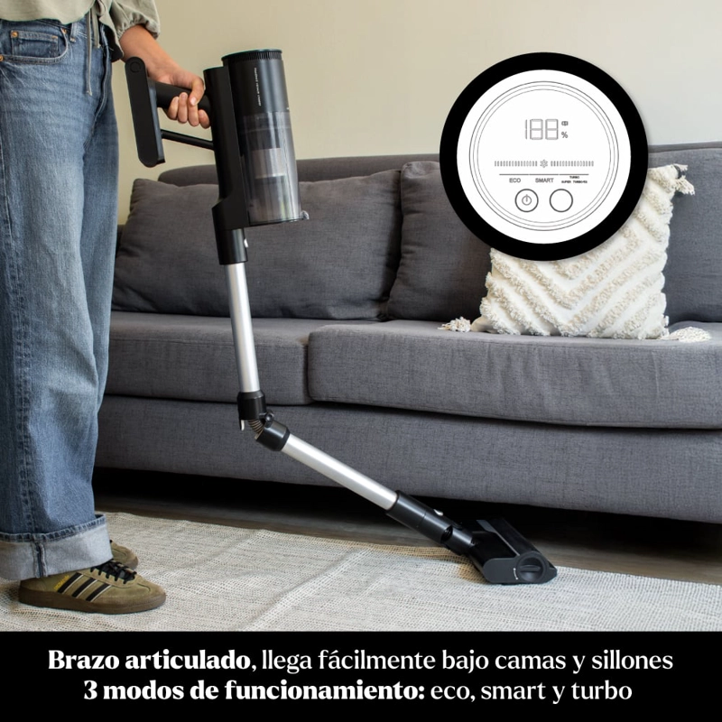 ASPIRADORA VERTICAL INALAMBRICA CYCLONE VISION PRIME EASYWAYS - 5