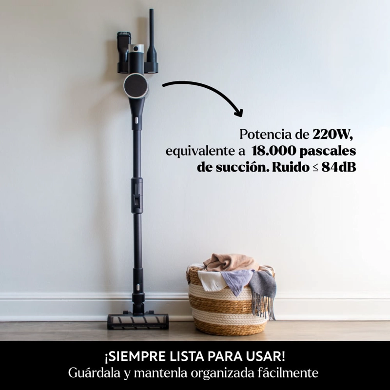 ASPIRADORA VERTICAL INALAMBRICA CYCLONE LITE EASYWAYS - 6