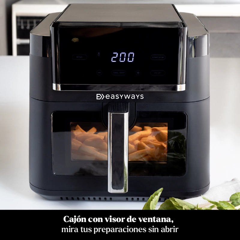 FREIDORA DE AIRE AIR FRYER XL PRIME 7,5L CON VISOR EASYWAYS - 3