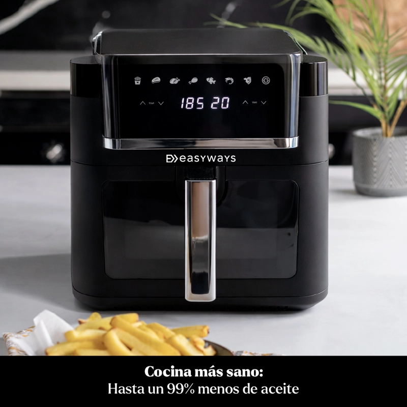 FREIDORA DE AIRE AIR FRYER XL PRIME 7,5L CON VISOR EASYWAYS - 5
