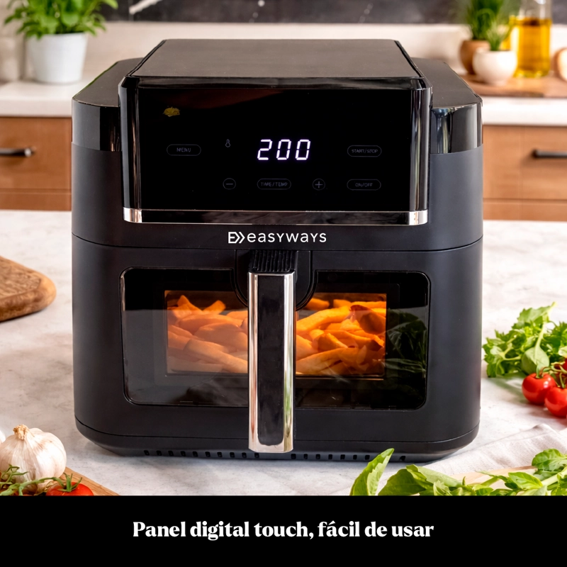 FREIDORA DE AIRE AIR FRYER XL PRIME 7,5L CON VISOR EASYWAYS - 7